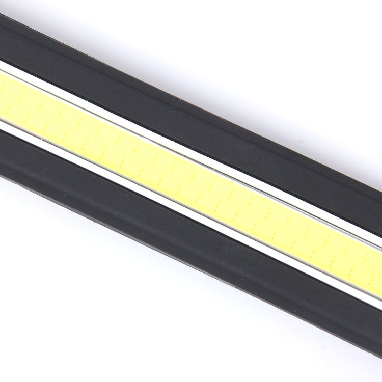 2 PCS 10W 1000LM 6000K White Light COB LED Daytime Running Light,DC 12V