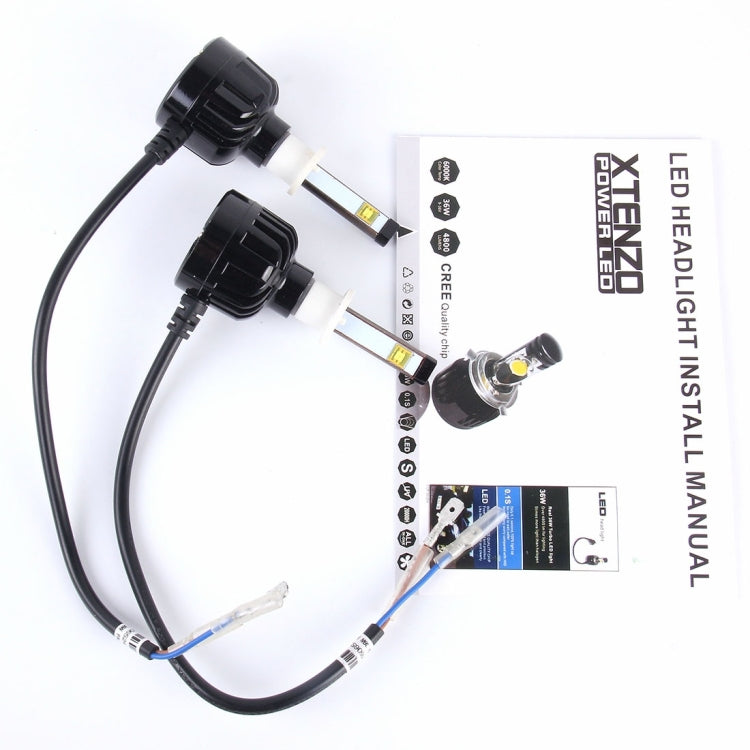 2 PCS H1 CREE--Xlamp CXA1512  12V 36W  4800LM 6000K LED Headlamp