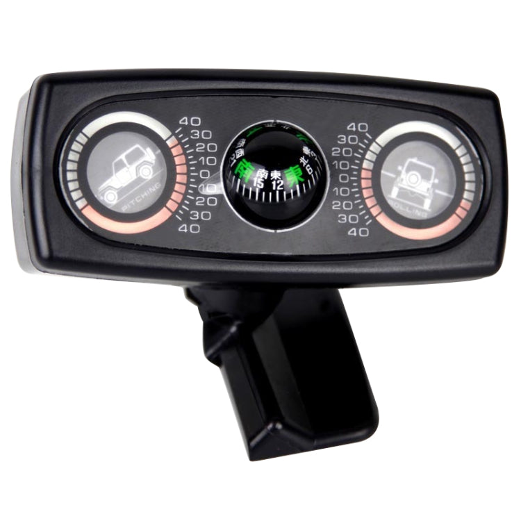 Car Compass Balance Meter Level Car Slope Meter Three-in-one