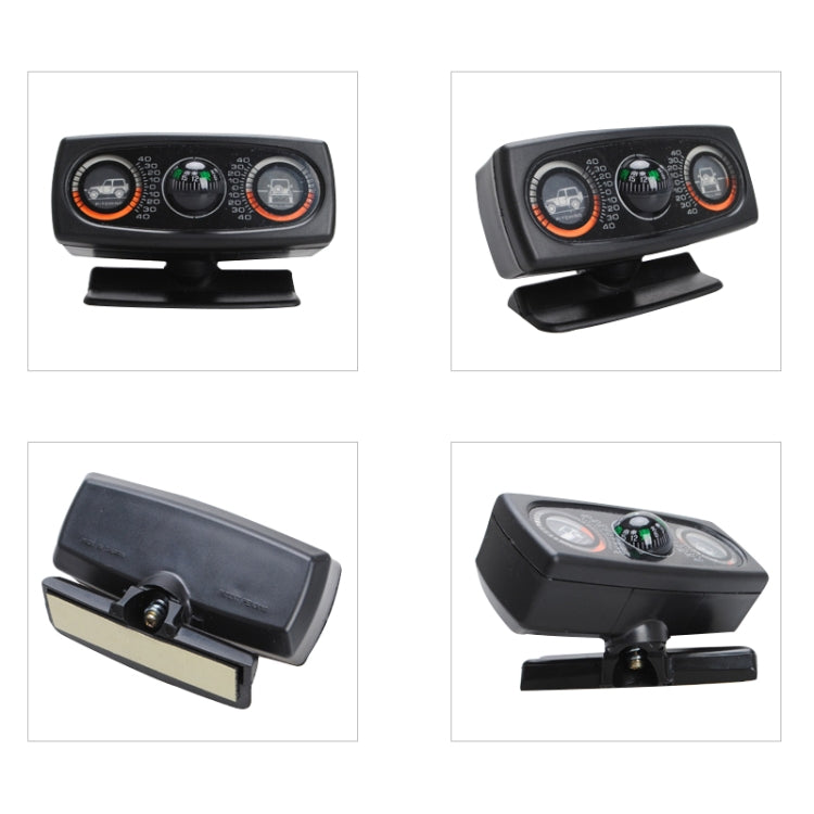Car Compass Balance Meter Level Car Slope Meter Three-in-one