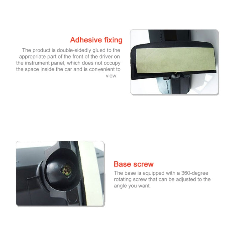 Car Compass Balance Meter Level Car Slope Meter Three-in-one