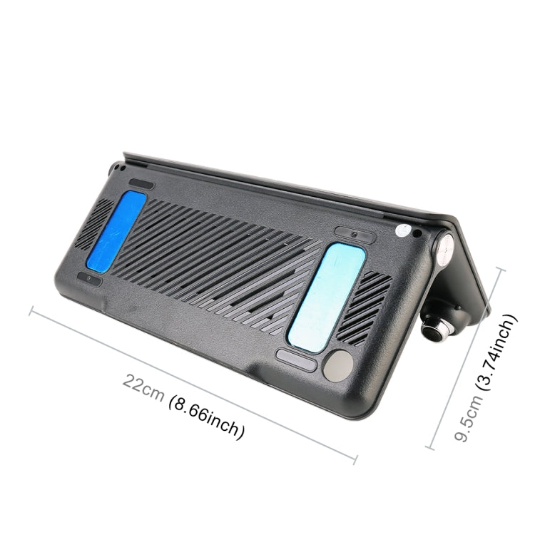 7.84 inch 170 Degrees Wide Angle Full HD 1080P 3G Foldable Video Car DVR, Support TF Card / G-senor / Loop Recording / Bluetooth Hands-free