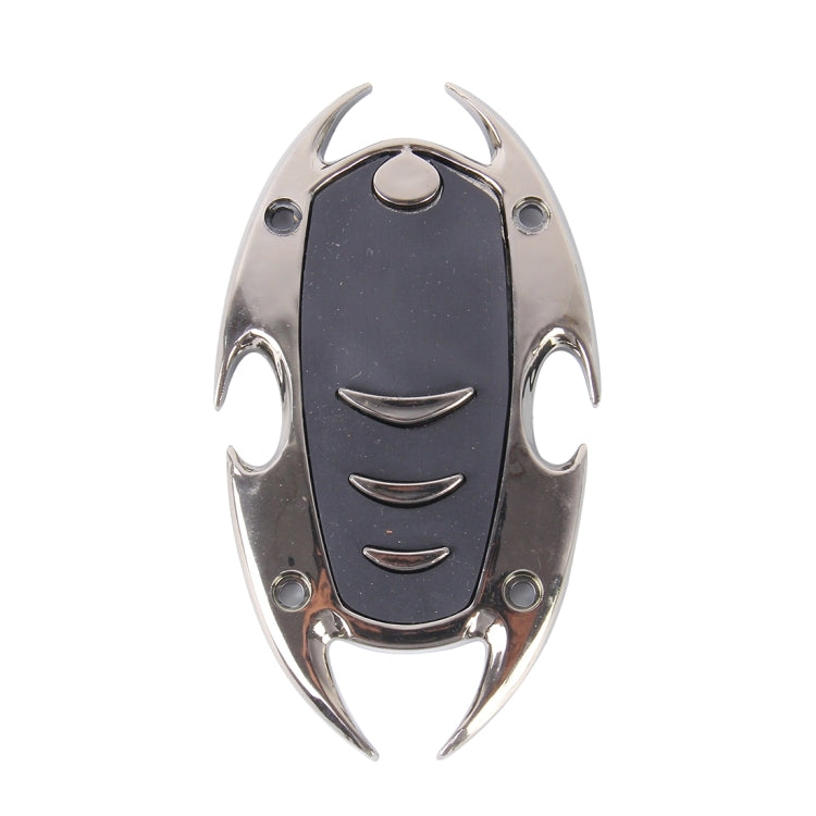 3 PCS Beatles Style Plastic Nonslip Pedal Cover Set for Car(Black)