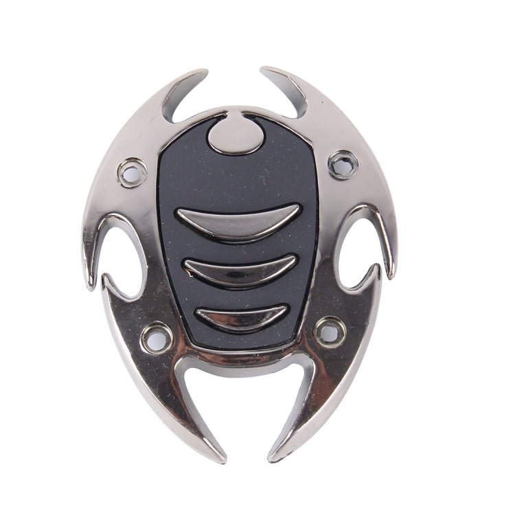 3 PCS Beatles Style Plastic Nonslip Pedal Cover Set for Car(Black)