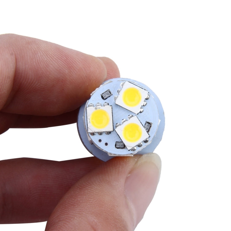 2 PCS 1156 3W 18 SMD-5050-LEDs Car Turn Light, DC 12V(Warm White)