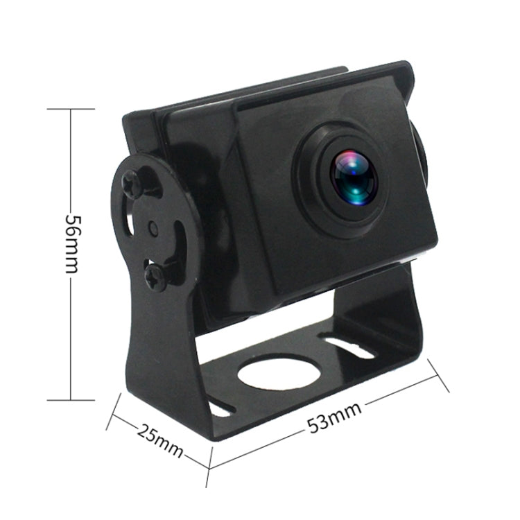 PZ612-4AHD IP67 120 Degree Car AHD 1080P 2 Megapixels 10 inch 4-Way Rearview Mirror Monitor, Night Vision Full Color, with Video Function