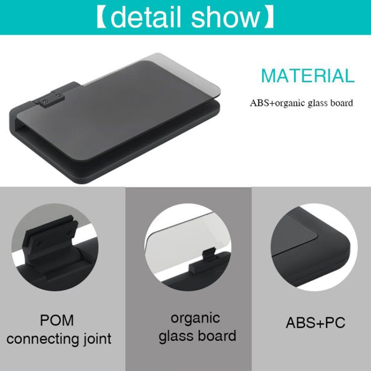 H6 Multi-function Car Smartphone Navigation Head Up Display Holder for 6 Inch Smartphone