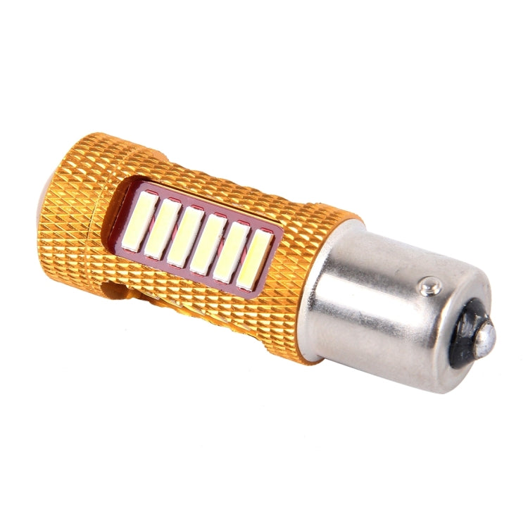 2 PCS 1156 10W 500LM 6000K White Light 27 LED SMD 4014 Car Fog Light Bulb, DC 12V