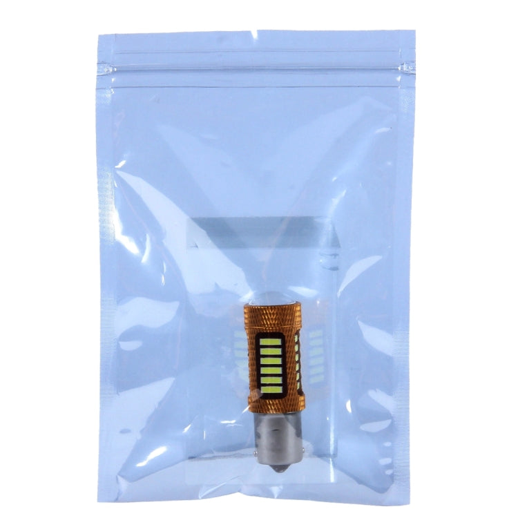 2 PCS 1156 10W 500LM 6000K White Light 27 LED SMD 4014 Car Fog Light Bulb, DC 12V