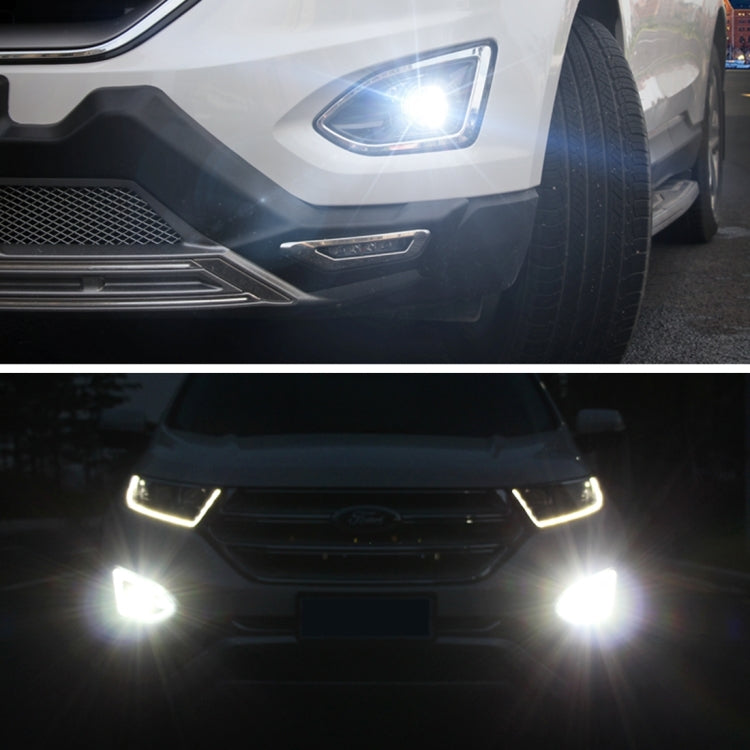 2 PCS 1156 10W 500LM 6000K White Light 27 LED SMD 4014 Car Fog Light Bulb, DC 12V