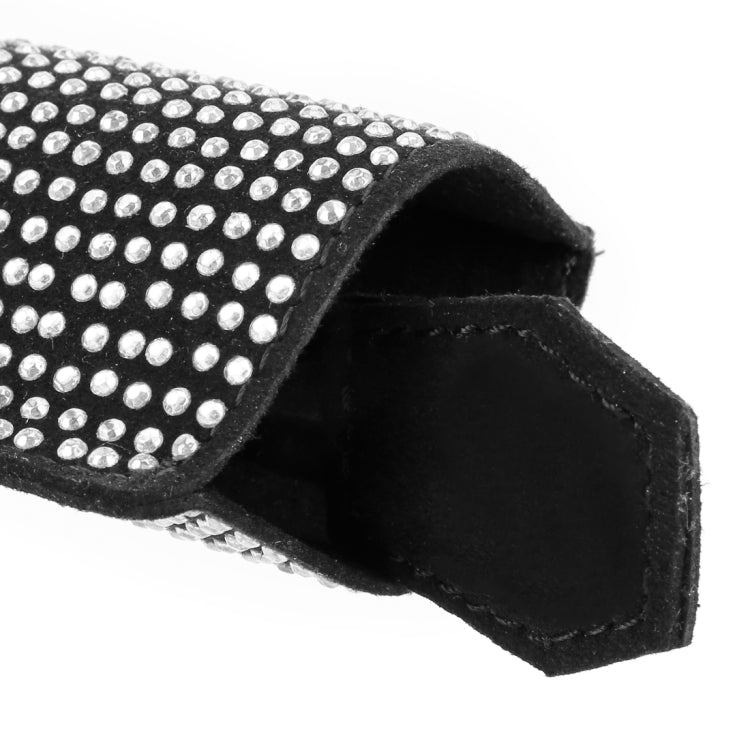 Universal Car Remote Smart Key Case Leather + Diamond Protective Cover