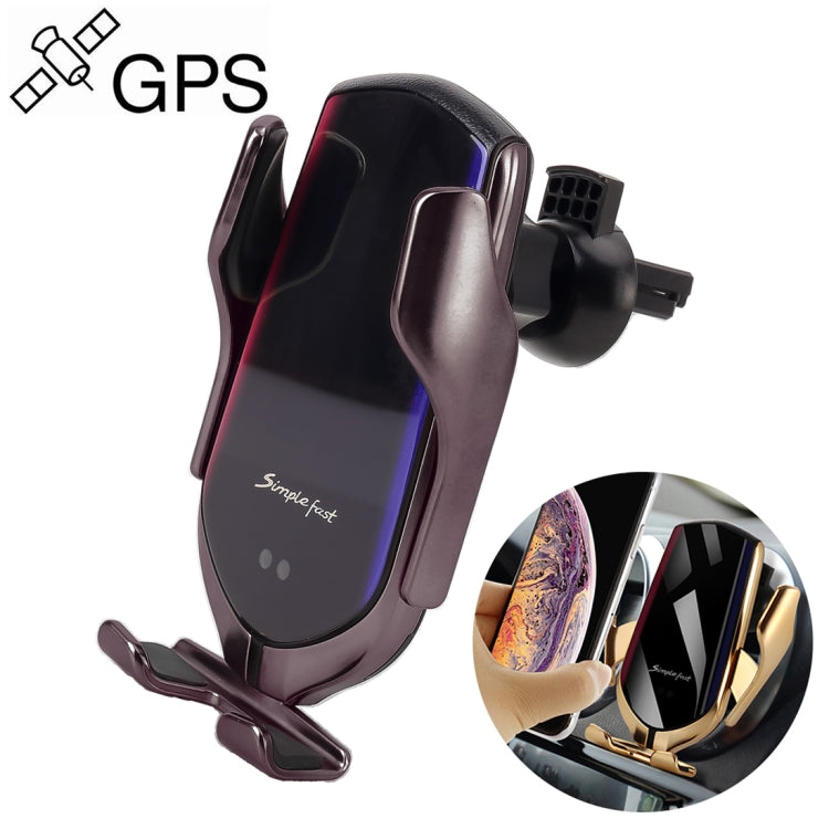 Car QC Fast Charging QI Standard GPS Automatic Induction Wireless Charger Air Vent Bracket