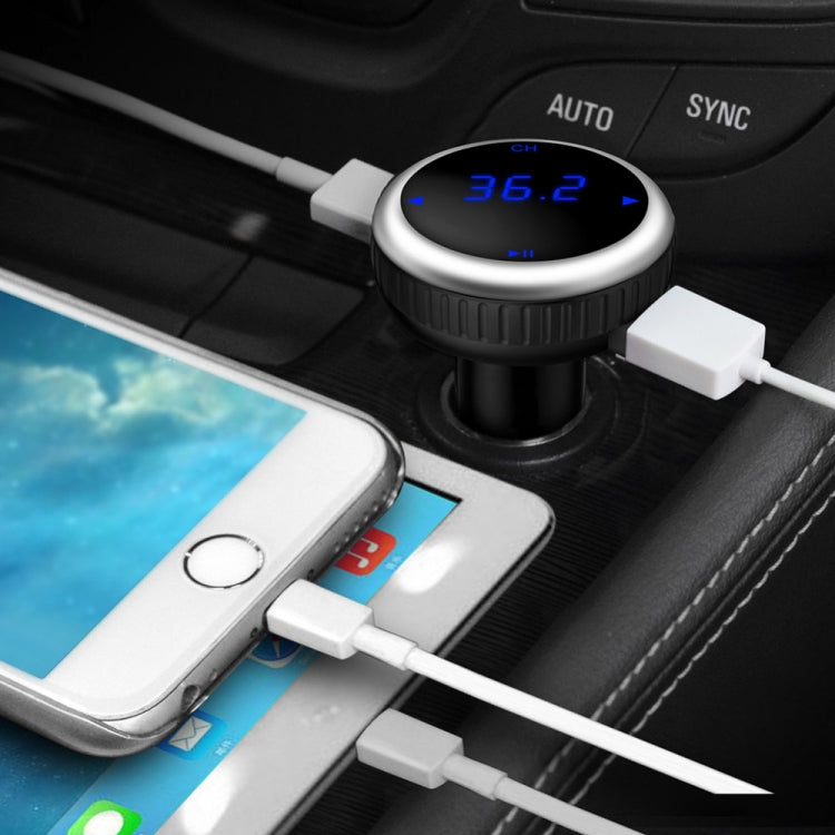 BT69 Car Stereo Radio Bluetooth MP3 Audio Player Multi-functional Bluetooth Hands-free Calling Bluetooth APP Position (Random Color Delivery)