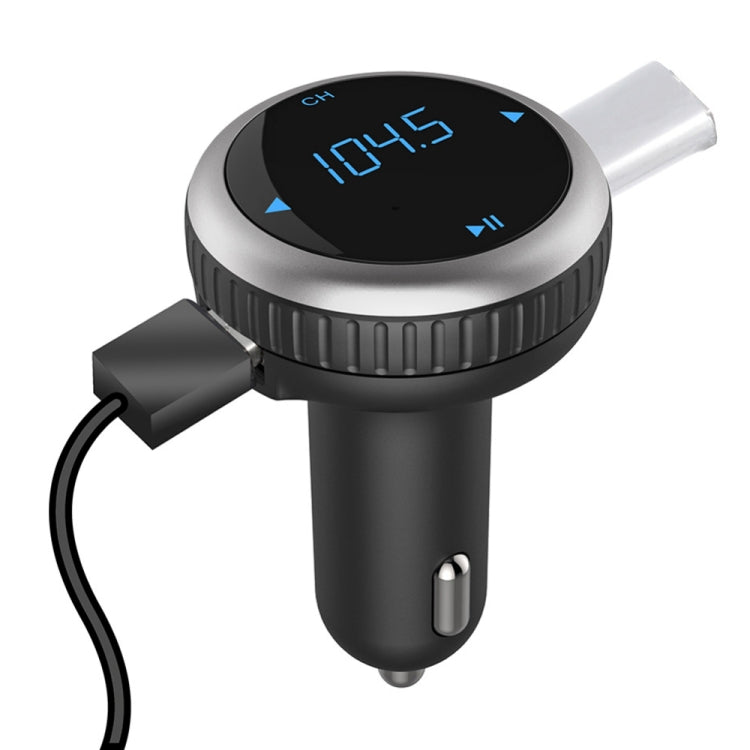 BT69 Car Stereo Radio Bluetooth MP3 Audio Player Multi-functional Bluetooth Hands-free Calling Bluetooth APP Position (Random Color Delivery)