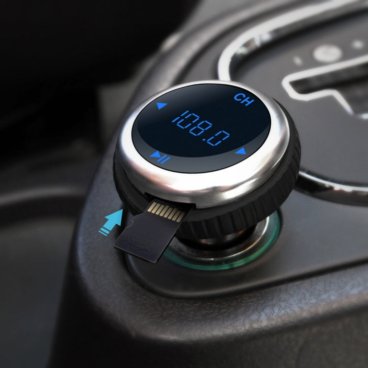 BT69 Car Stereo Radio Bluetooth MP3 Audio Player Multi-functional Bluetooth Hands-free Calling Bluetooth APP Position (Random Color Delivery)