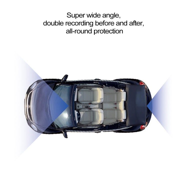 C5 150 Degrees Wide Angle Full HD 1080P Touch Button Video Car DVR, Support TF Card (32GB Max) / Motion Detection