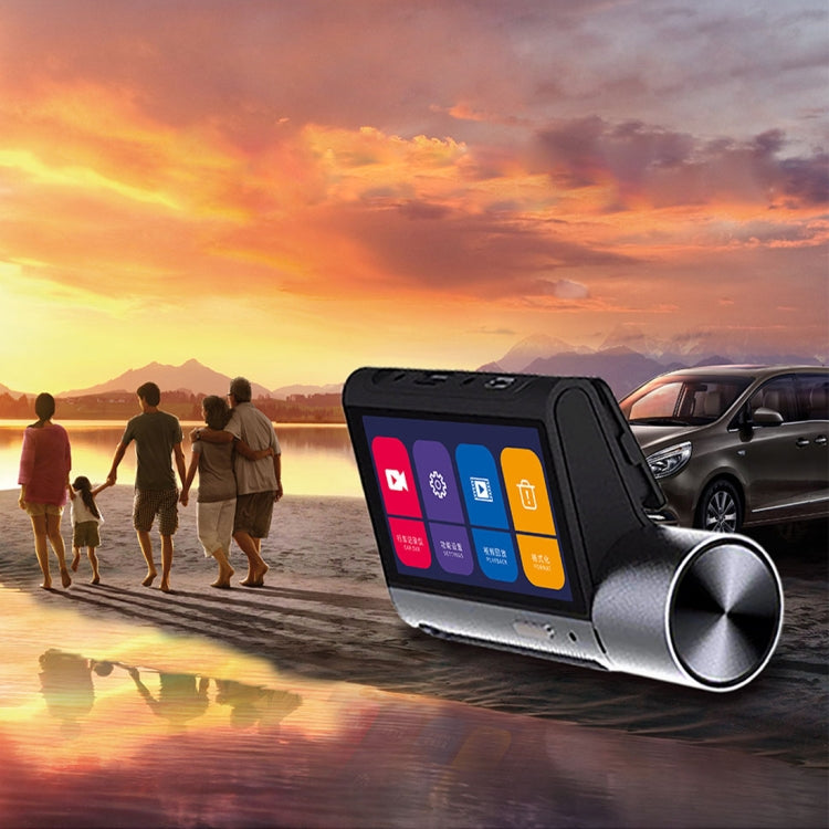 C5 150 Degrees Wide Angle Full HD 1080P Touch Button Video Car DVR, Support TF Card (32GB Max) / Motion Detection