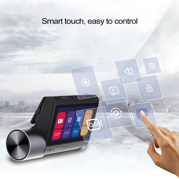 C5 150 Degrees Wide Angle Full HD 1080P Touch Button Video Car DVR, Support TF Card (32GB Max) / Motion Detection