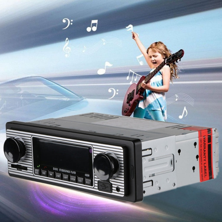 SX-5513 Car Stereo Radio MP3 Audio Player Support Bluetooth Hand-free Calling / FM / USB / SD (Not Included Any Memory Card)