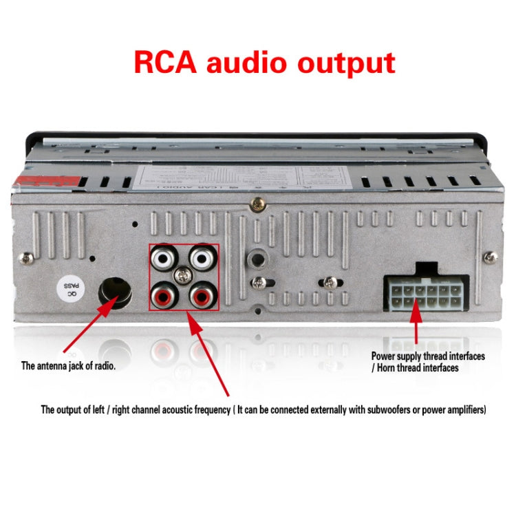 SX-5513 Car Stereo Radio MP3 Audio Player Support Bluetooth Hand-free Calling / FM / USB / SD (Not Included Any Memory Card)