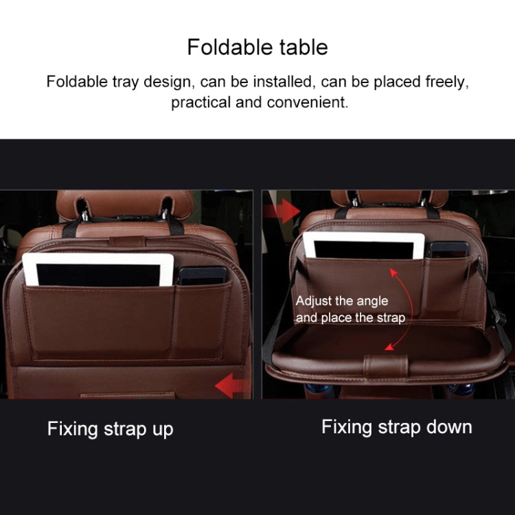 Multifunction Car Seat Pockets Folding Storage Bag