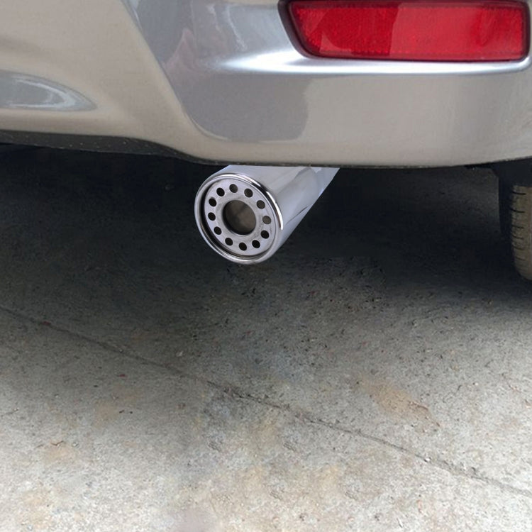 6050 Car Automobile Exhaust Pipe Muffler Modification Stainless Steel Tail Pipes (Inner Diameter 73mm)