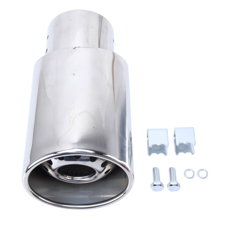 6061 Car Automobile Exhaust Pipe Muffler Modification Stainless Steel Tail Pipes (Inner Diameter 62mm)