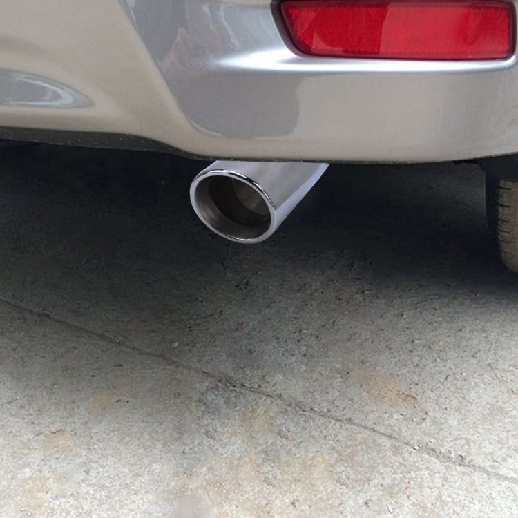 6115 Car Automobile Exhaust Pipe Muffler Modification Stainless Steel Tail Pipes (Inner Diameter 89mm)