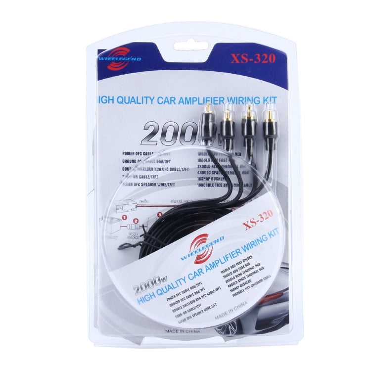 2 PCS 17 FT Copper Double Shield RCA OFC Cable