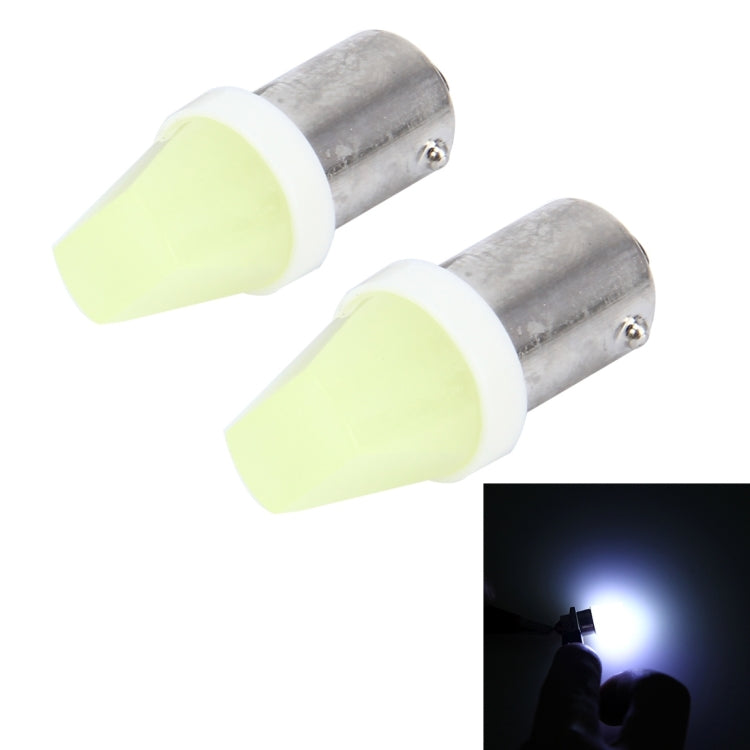 2 PCS BA9S 2W 100 LM 7000K Car Clearance Lights Lamp, DC 12V(White Light)