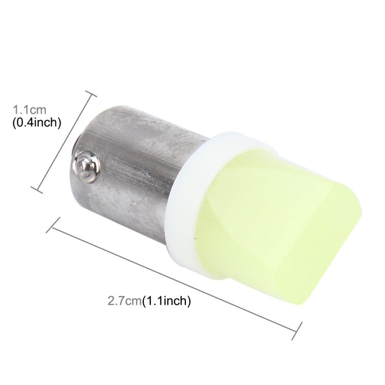 2 PCS BA9S 2W 100 LM 7000K Car Clearance Lights Lamp, DC 12V(White Light)
