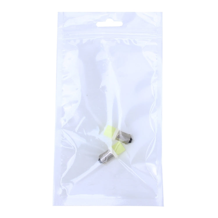 2 PCS BA9S 2W 100 LM 7000K Car Clearance Lights Lamp, DC 12V(White Light)