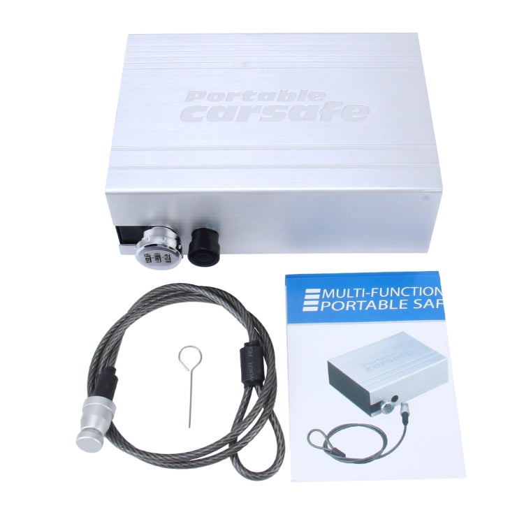 ADB-929 Portable Multi-functional Safe Storage Steel Plate Keyword Rotation Button Box