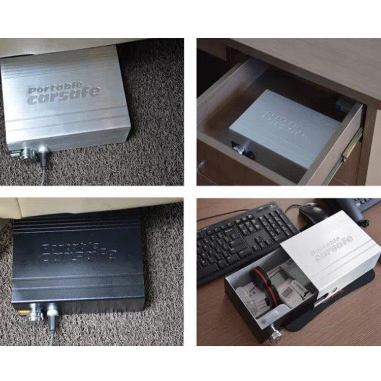 ADB-929 Portable Multi-functional Safe Storage Steel Plate Keyword Rotation Button Box