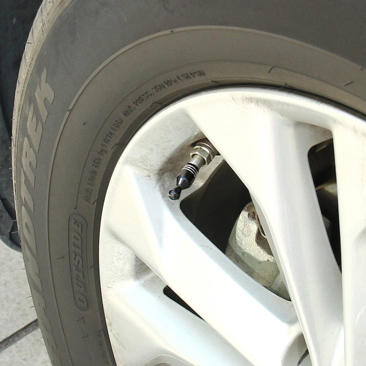 4 PCS Universal Bowling Ball Shape Car Motor Bicycle Tire Valve Caps