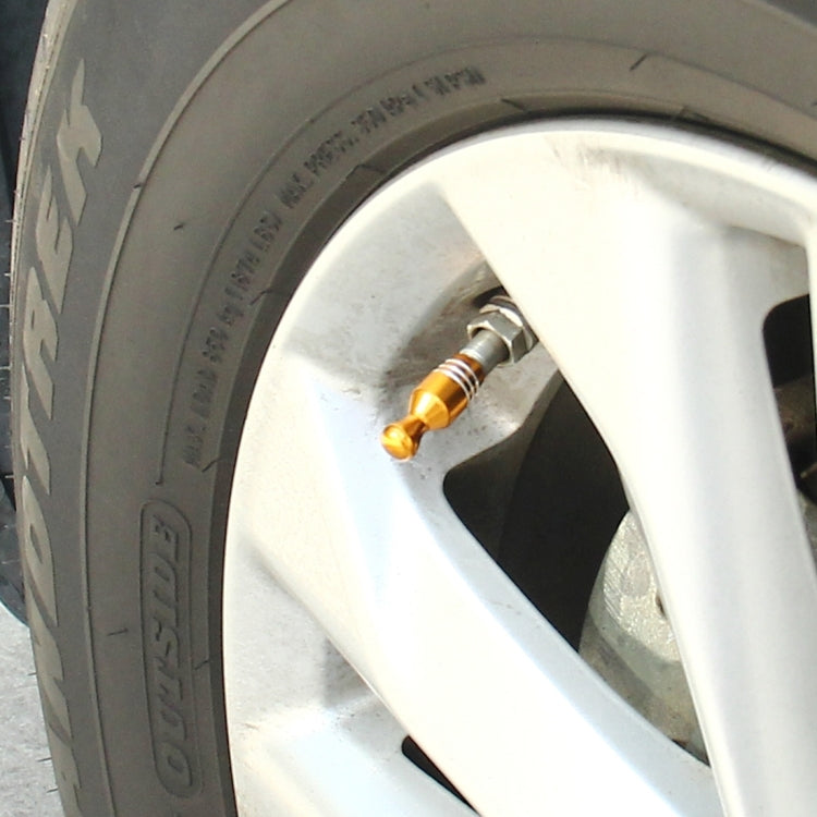 4 PCS Universal Bowling Ball Shape Car Motor Bicycle Tire Valve Caps