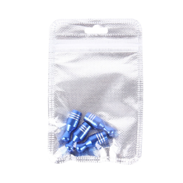 4 PCS Universal Bowling Ball Shape Car Motor Bicycle Tire Valve Caps