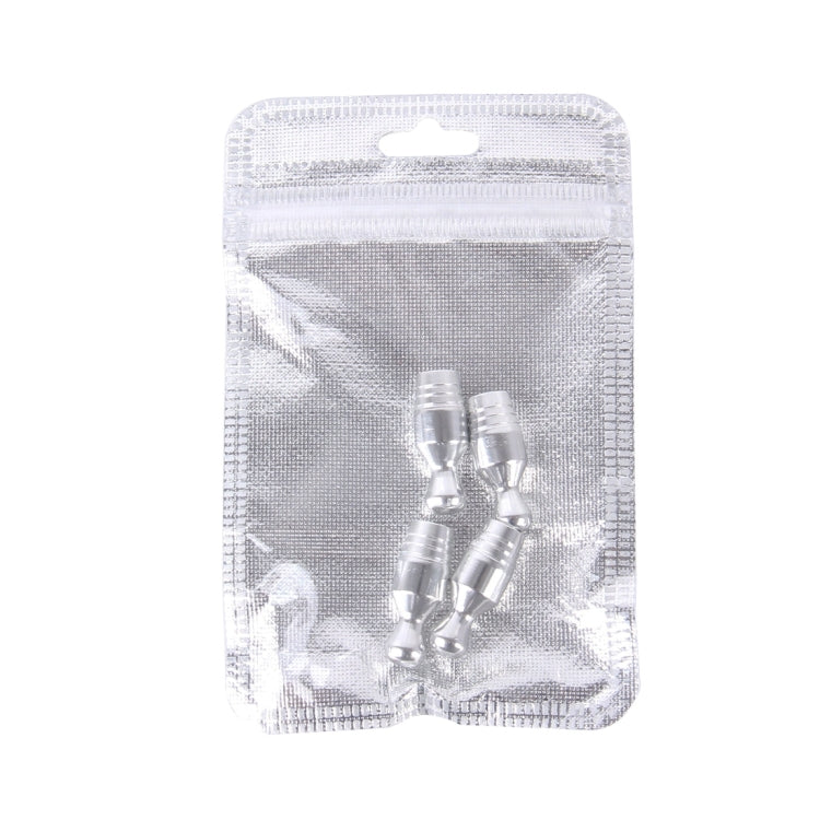 4 PCS Universal Bowling Ball Shape Car Motor Bicycle Tire Valve Caps