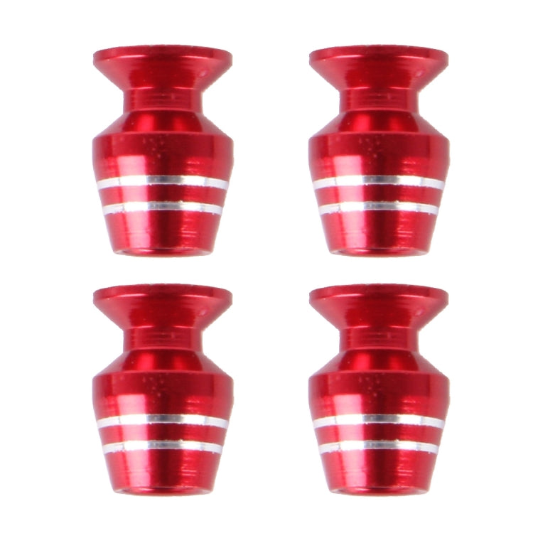 4 PCS Universal Wine Glass Shape Car Motor Bicycle Tire Valve Caps