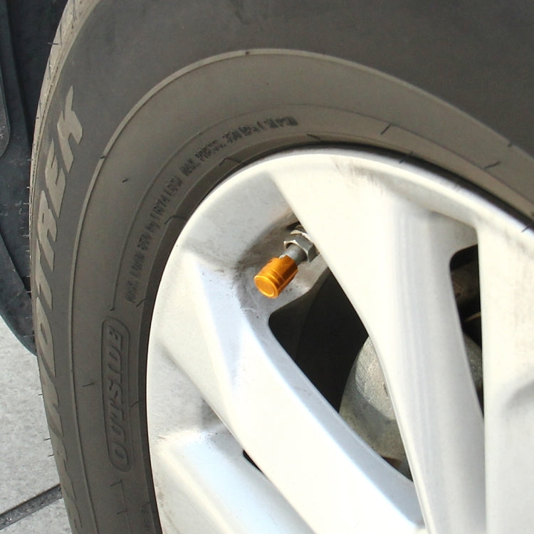 4 PCS Universal Barrel Shape Car Motor Bicycle Tire Valve Caps