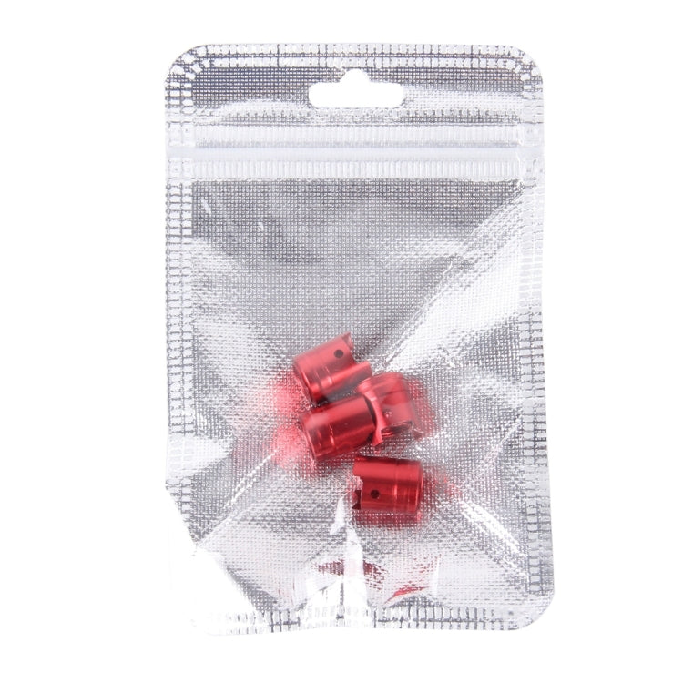 4 PCS Universal Barrel Shape Car Motor Bicycle Tire Valve Caps