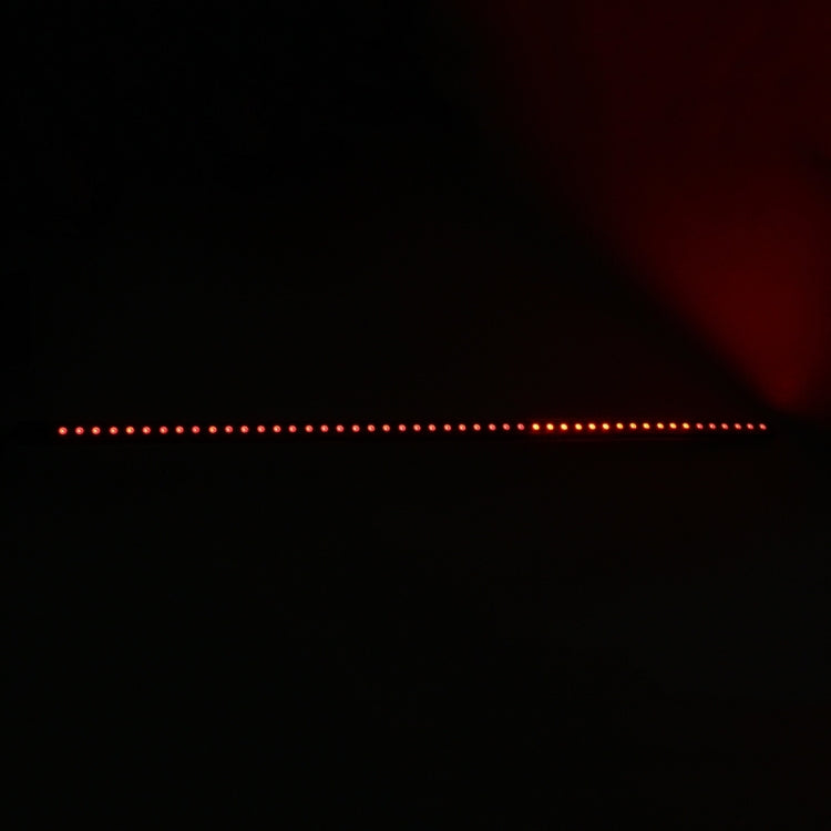 5050 20W 48 LED RGB Car Truck Remote Colorful Knight Rider LED Strobe Scanner Flash Strip Light, DC 12V  Cable Length: 130cm