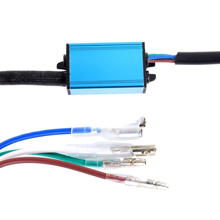 M6 30W White 6 LED Motorcycle Headlight Lamp, DC 9-36V,  Cable Length: 30cm