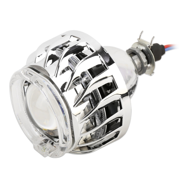 IPHCAR F2S 2 PCS H1 2.5 inch 12V Double Light Bi-Xenon Projector Lens Headlight with Light Bulb for Left Driving