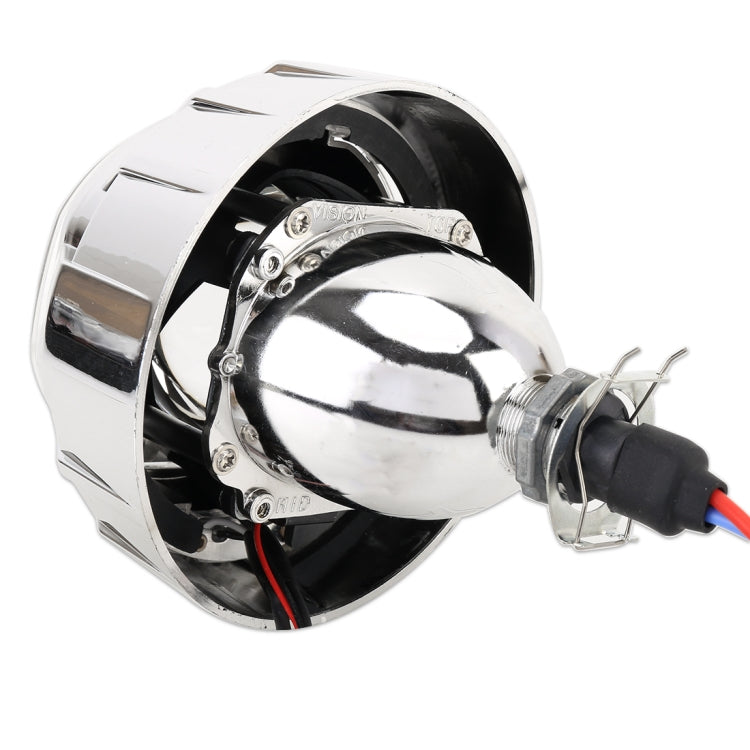 IPHCAR G262S 2 PCS H1 2.5 inch 12V Double Light Bi-Xenon Projector Lens Headlight with Light Bulb for Left Driving