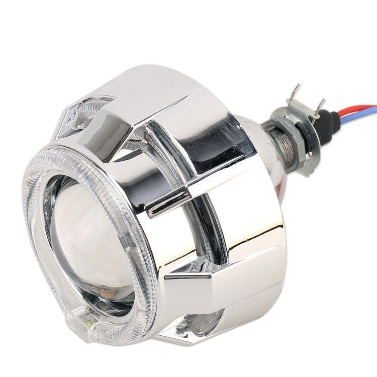 IPHCAR M99 2 PCS H1 2.5 inch 12V Double Light Bi-Xenon Projector Lens Headlight with Light Bulb for Right Driving