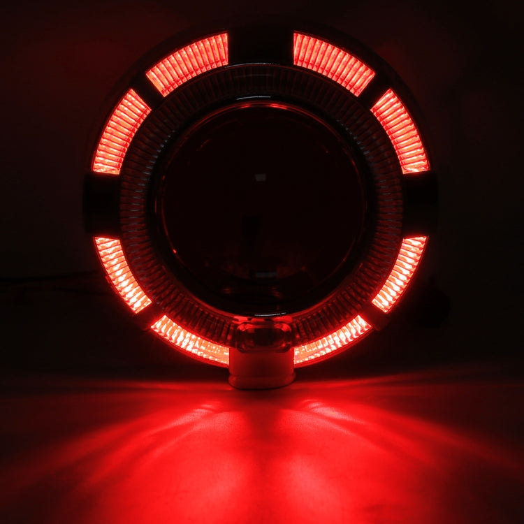 IPHCAR M99 2 PCS H1 2.5 inch 12V Double Light Bi-Xenon Projector Lens Headlight with Light Bulb for Left Driving