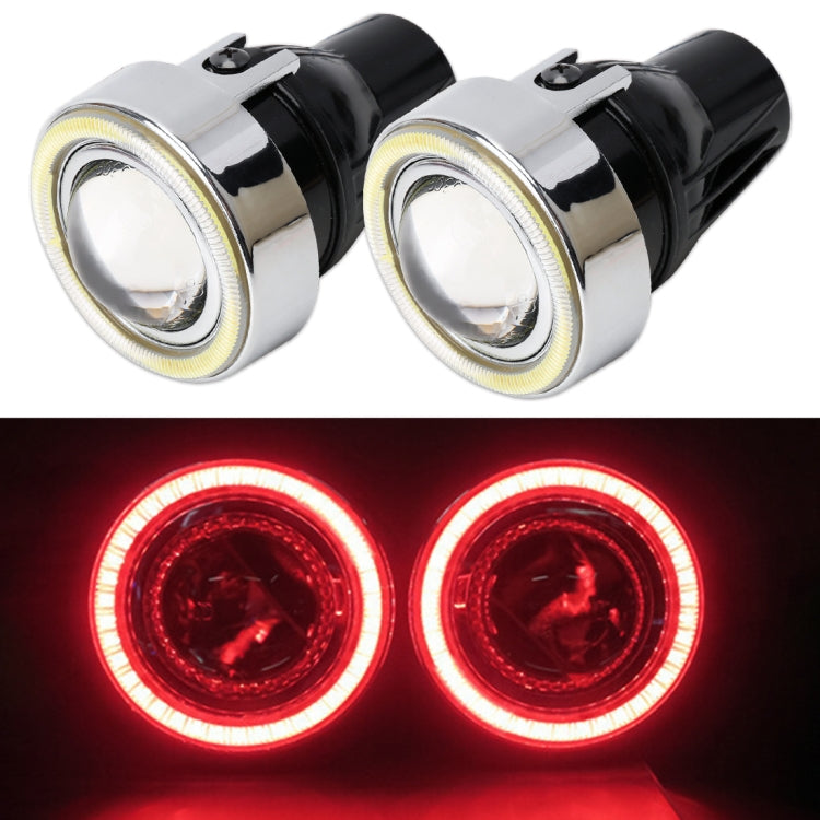 IPHCAR M605 2 PCS 2.5 inch DC12V 55W Car Modification Fog Light with H3 Halogen Light Bulb
