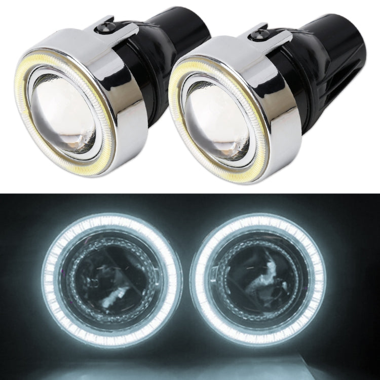 IPHCAR M605 2 PCS 2.5 inch DC12V 55W Car Modification Fog Light with H3 Halogen Light Bulb