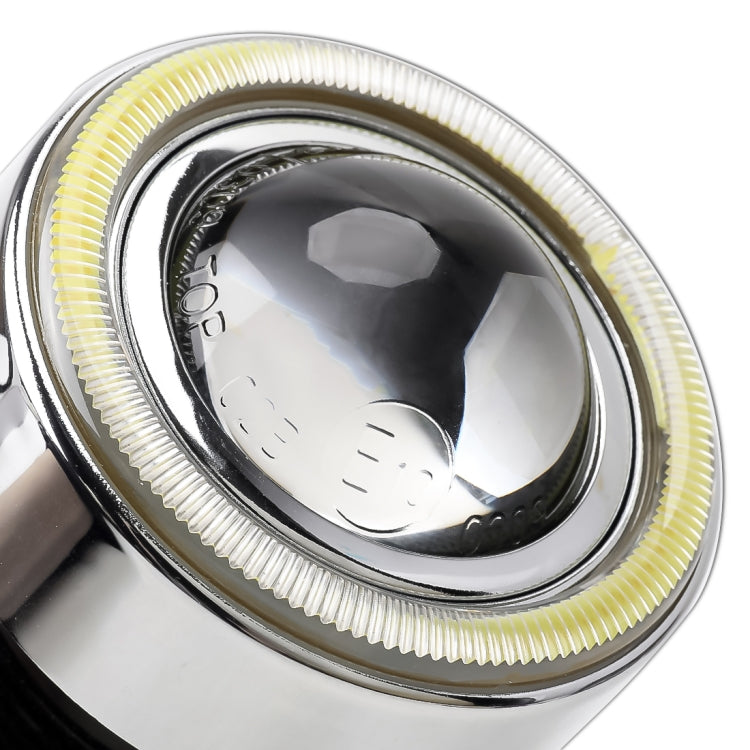 IPHCAR M605 2 PCS 2.5 inch DC12V 55W Car Modification Fog Light with H3 Halogen Light Bulb